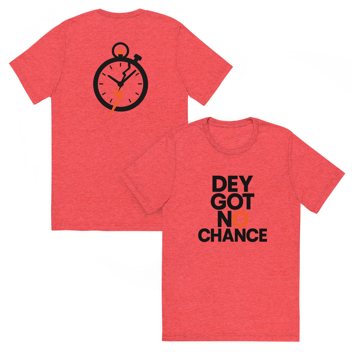 Dey Got No Chance T-Shirt | Bold Minimalist Sports Design | Elite - Bluegrass Elite Apparel LLC