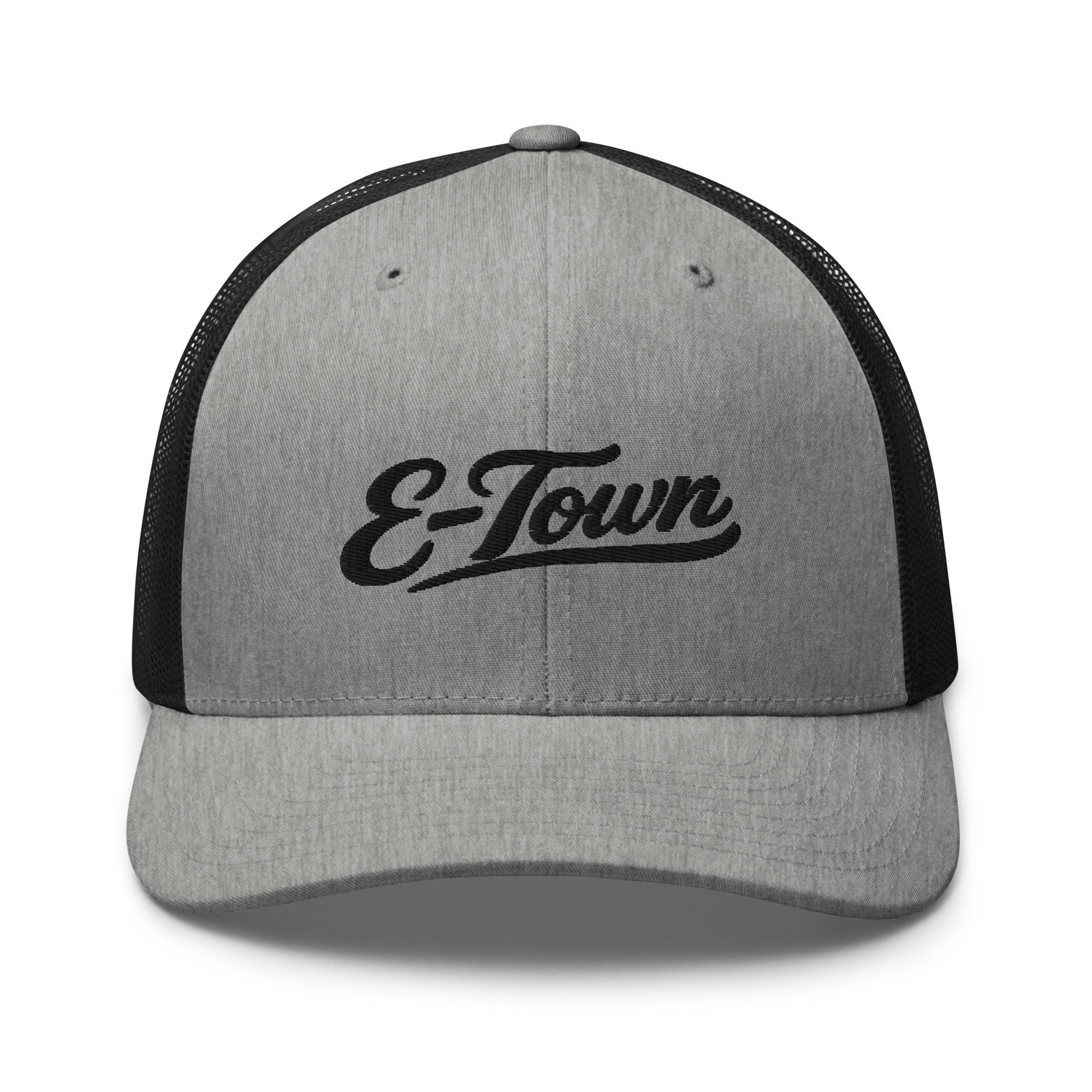 E - Town Script Trucker Cap – Kentucky City Series Heritage Mesh Hat - Bluegrass Elite Apparel LLC