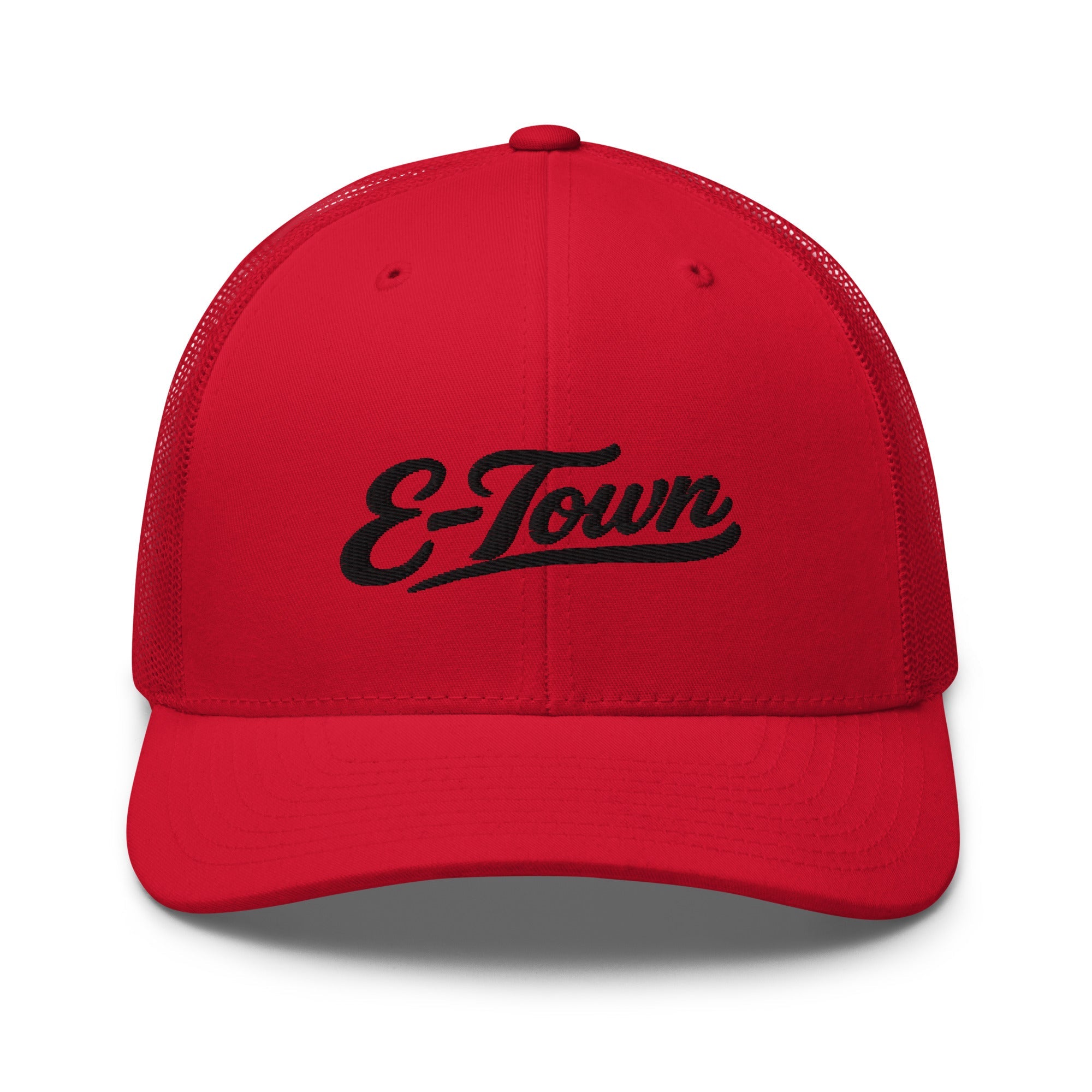 E - Town Script Trucker Cap – Kentucky City Series Heritage Mesh Hat - Bluegrass Elite Apparel LLC