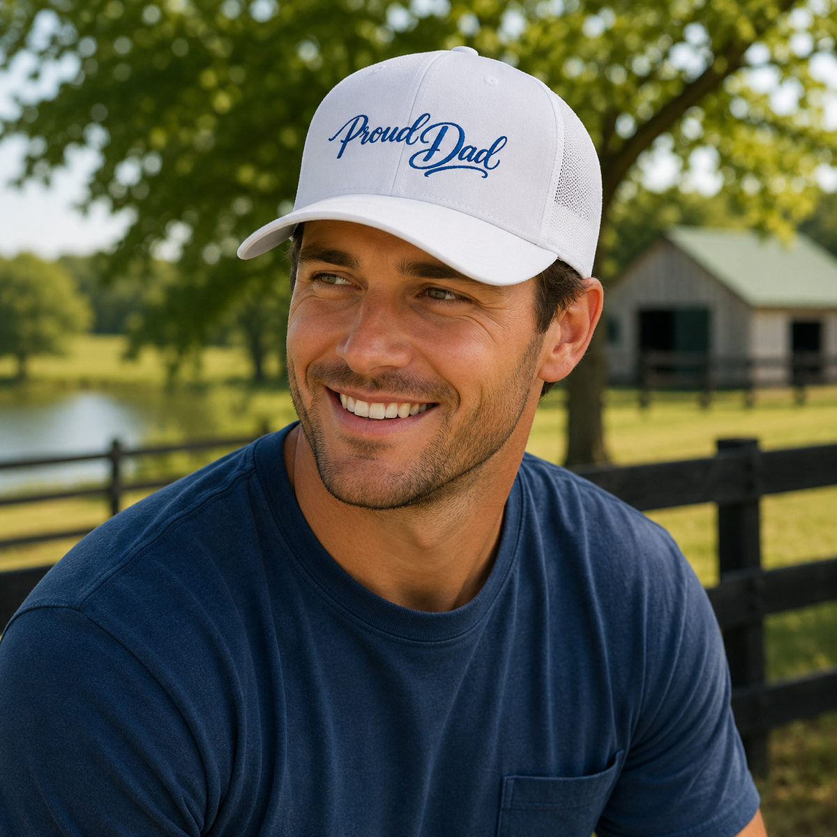 Proud Dad Trucker Hat