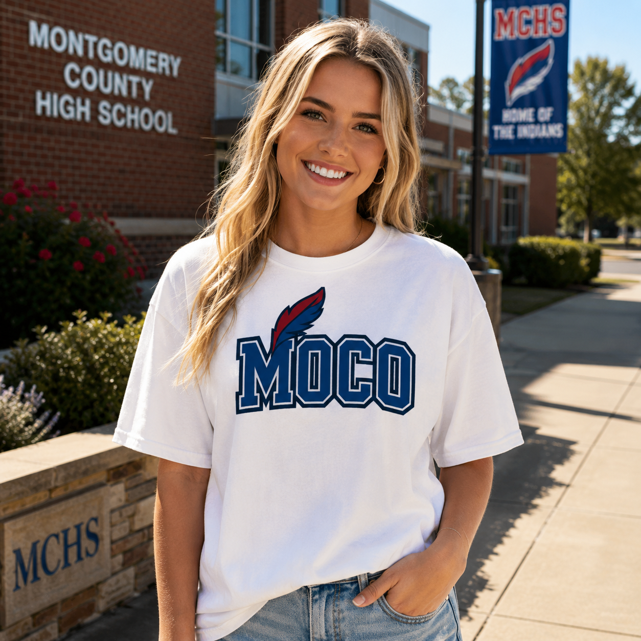 MOCO Classic Tee. Show your School Pride with Style