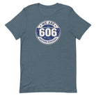 Eastern Kentucky 606 Heritage Badge T-Shirt | Vintage Area Code Design | Classic - Bluegrass Elite Apparel LLC
