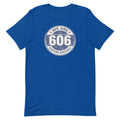 Eastern Kentucky 606 Heritage Badge T-Shirt | Vintage Area Code Design | Classic - Bluegrass Elite Apparel LLC