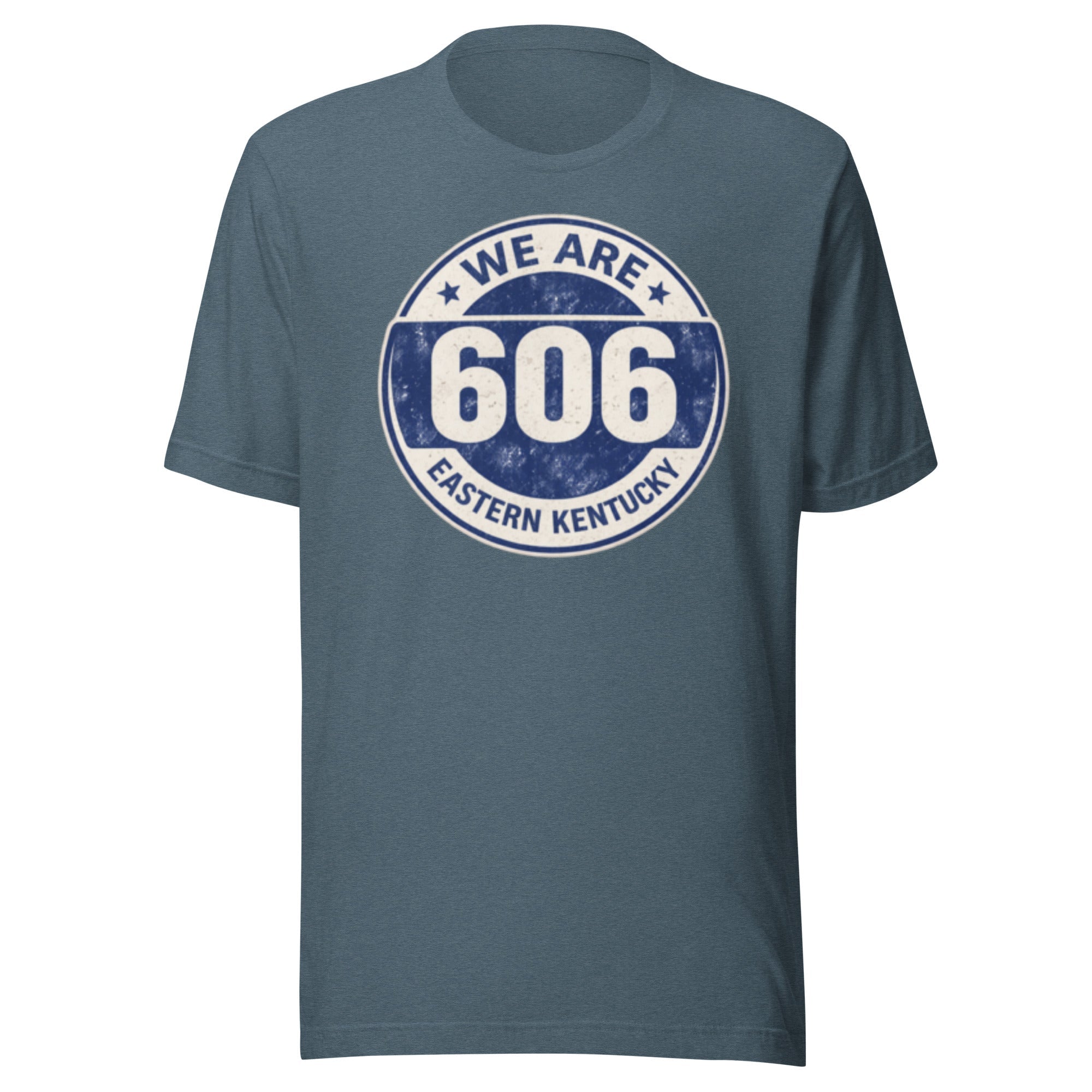 Eastern Kentucky 606 Heritage Badge T-Shirt | Vintage Area Code Design | Classic - Bluegrass Elite Apparel LLC