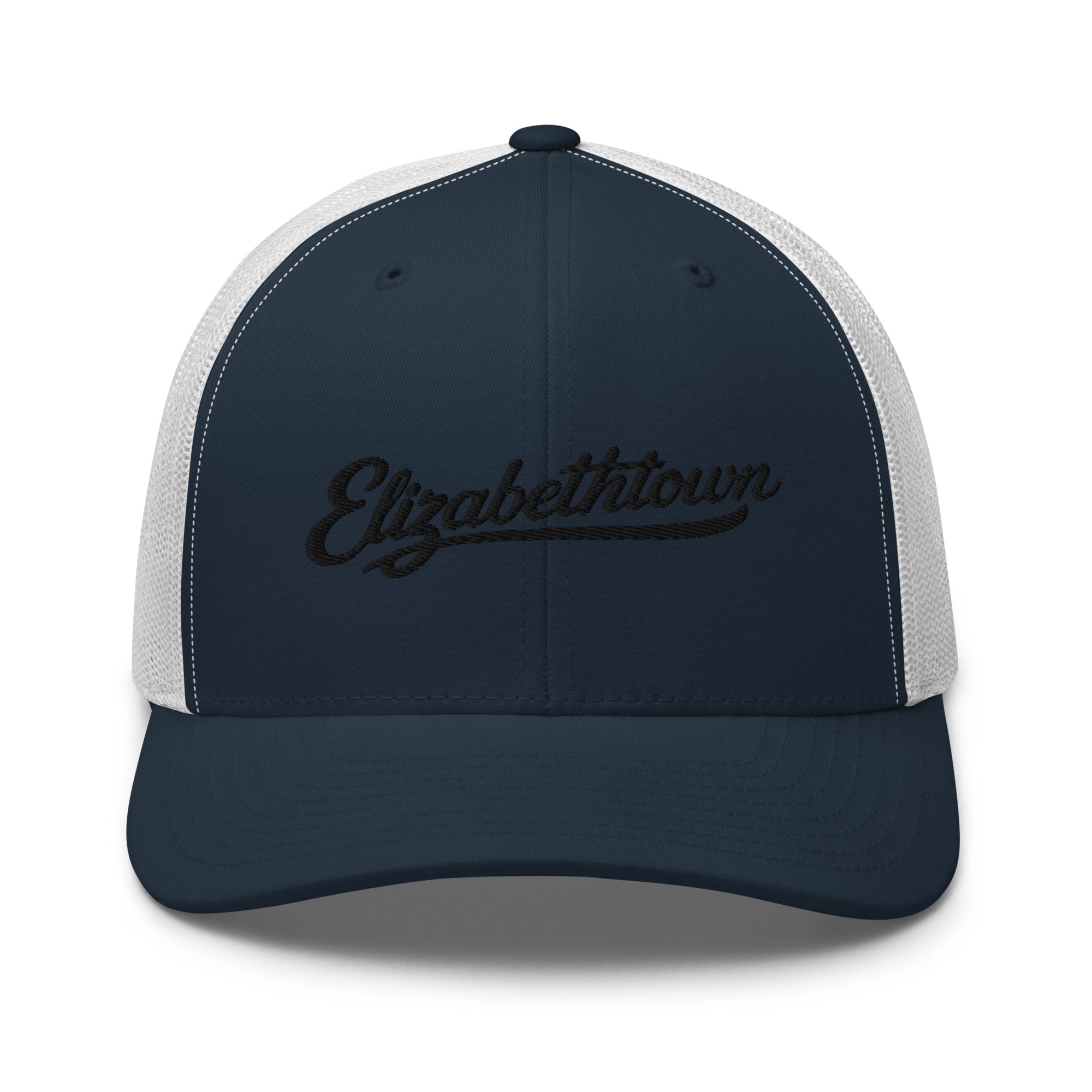 Elizabethtown Script Trucker Cap | Kentucky City Heritage Design - Bluegrass Elite Apparel LLC