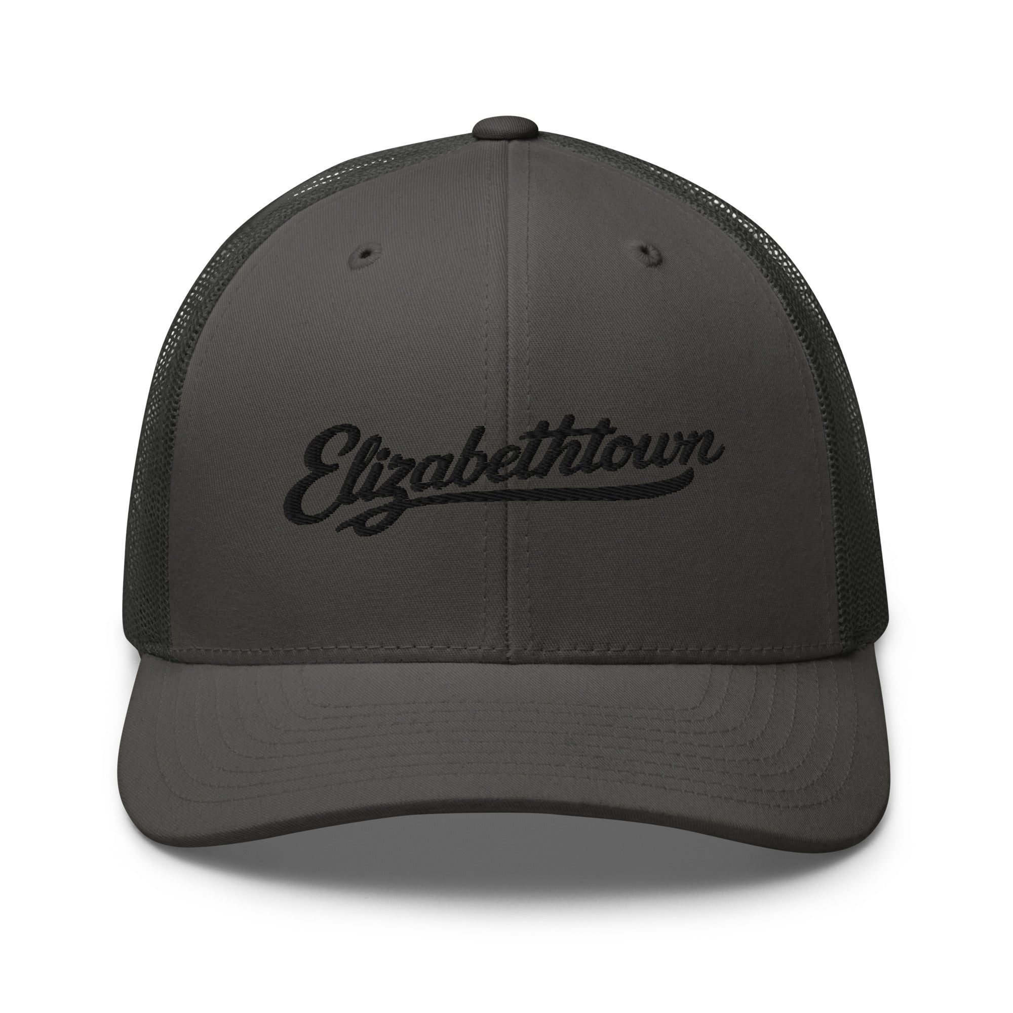 Elizabethtown Script Trucker Cap | Kentucky City Heritage Design - Bluegrass Elite Apparel LLC