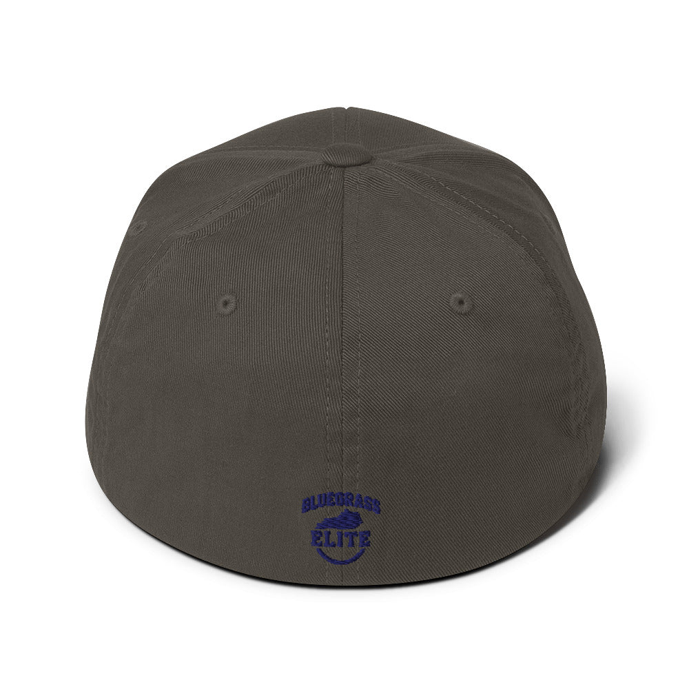 Embroidered Cincy Structured Twill Cap | Stretch - Fit Hat - Bluegrass Elite Apparel LLC