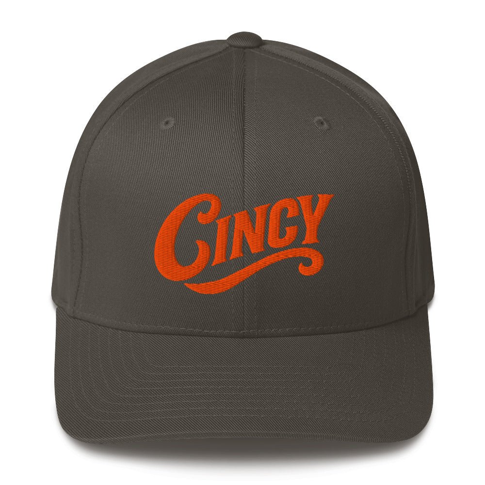Embroidered Cincy Structured Twill Cap | Stretch - Fit Hat - Bluegrass Elite Apparel LLC
