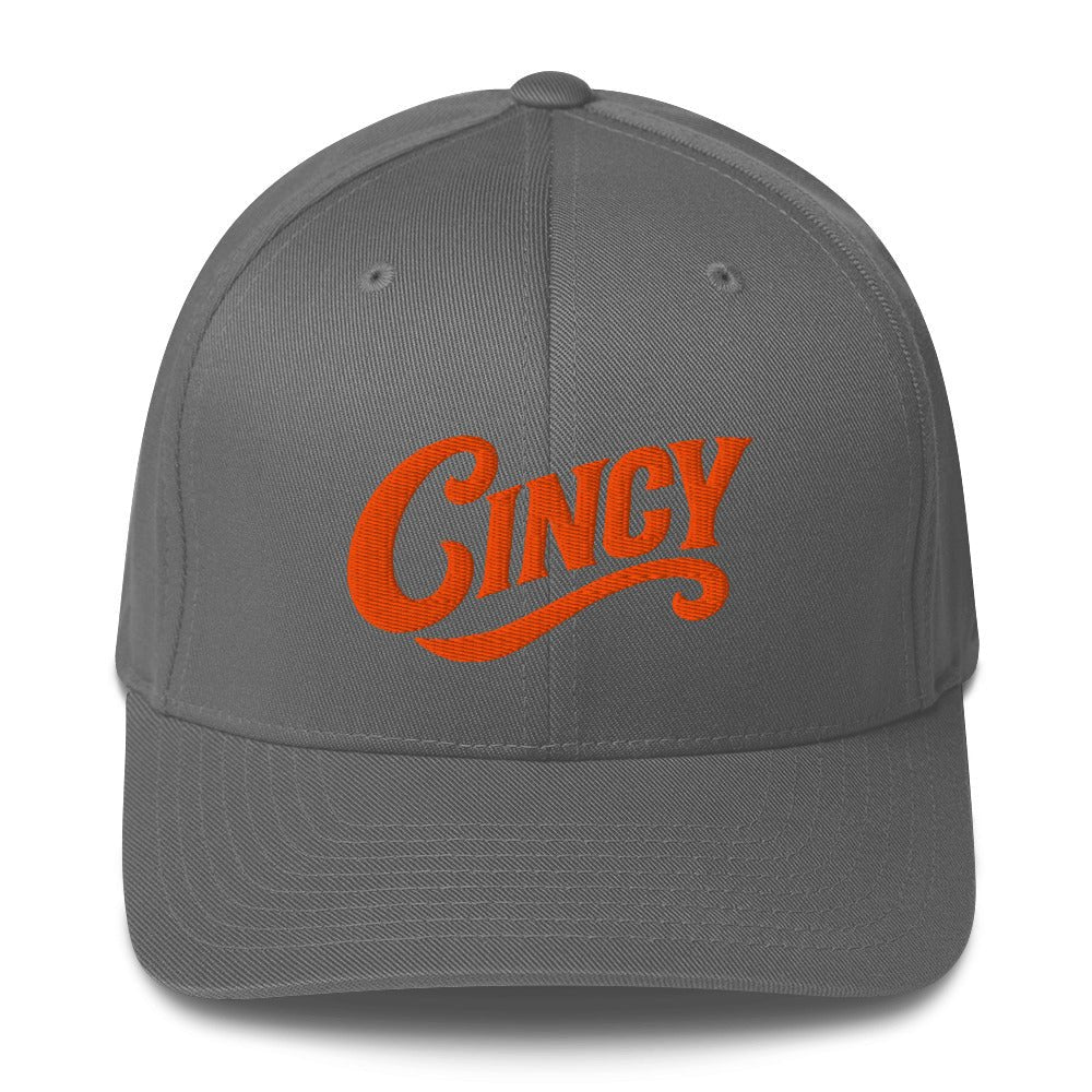 Embroidered Cincy Structured Twill Cap | Stretch - Fit Hat - Bluegrass Elite Apparel LLC