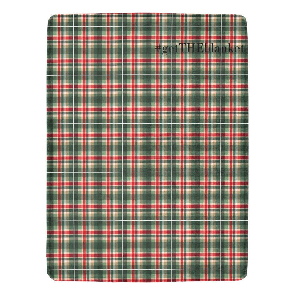 #getTHEblanket Winter Micro Fleece Blanket | 60x80 Cozy Reader Throw