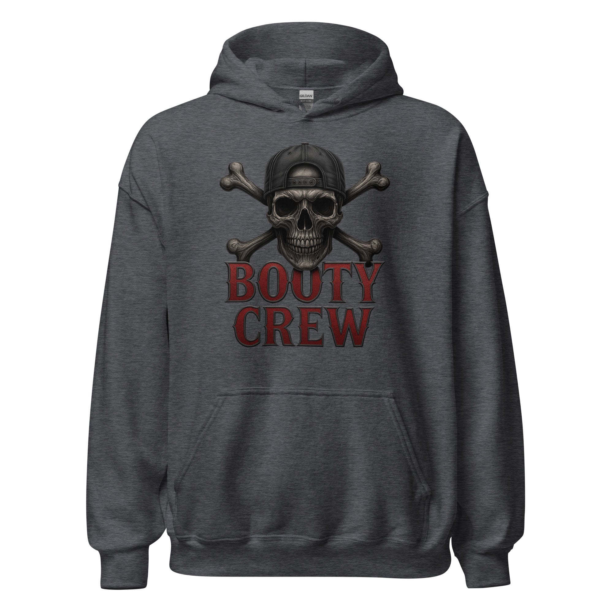 Freaking Brad Show Booty Crew Hoodie | Unisex Skull Pullover - Bluegrass Elite Apparel LLC