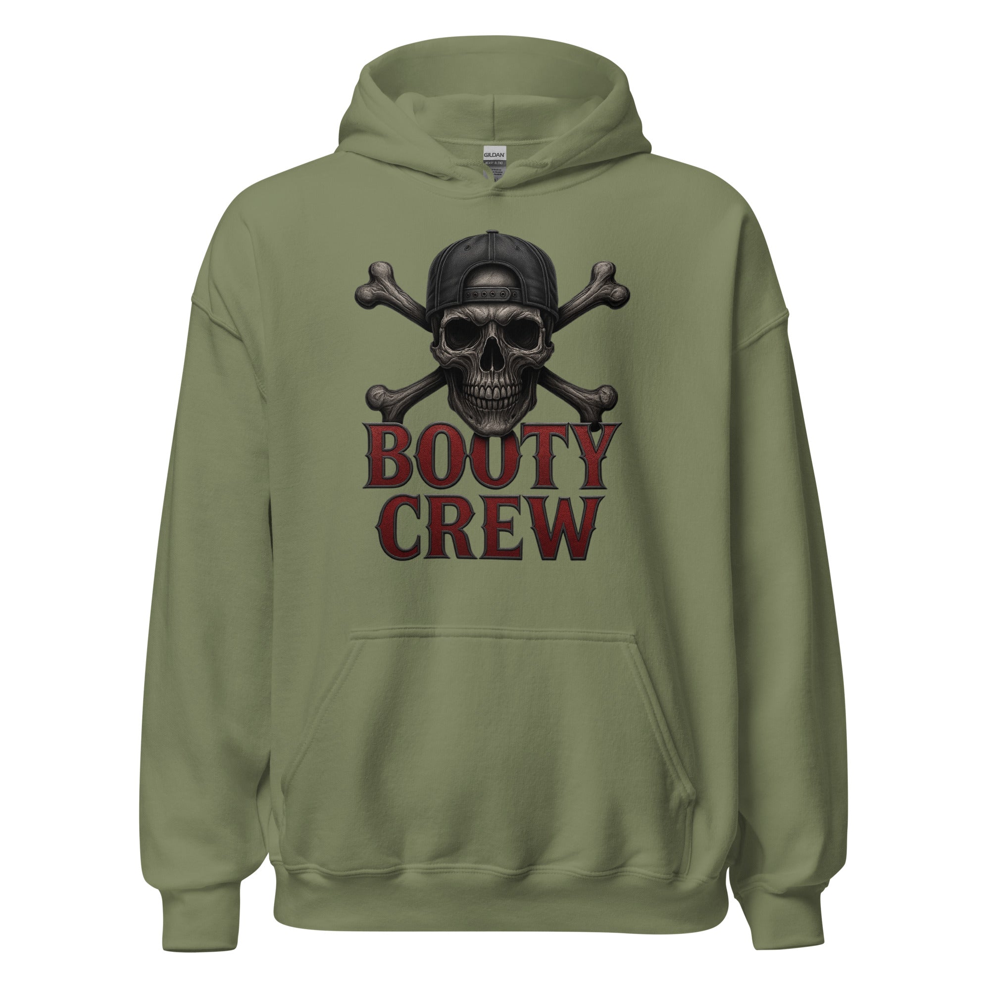 Freaking Brad Show Booty Crew Hoodie | Unisex Skull Pullover - Bluegrass Elite Apparel LLC