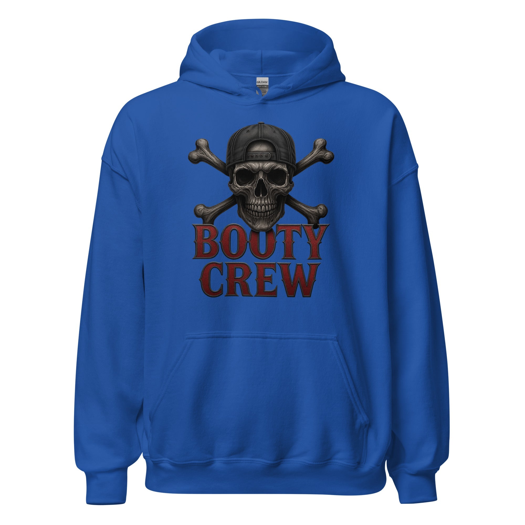 Freaking Brad Show Booty Crew Hoodie | Unisex Skull Pullover - Bluegrass Elite Apparel LLC