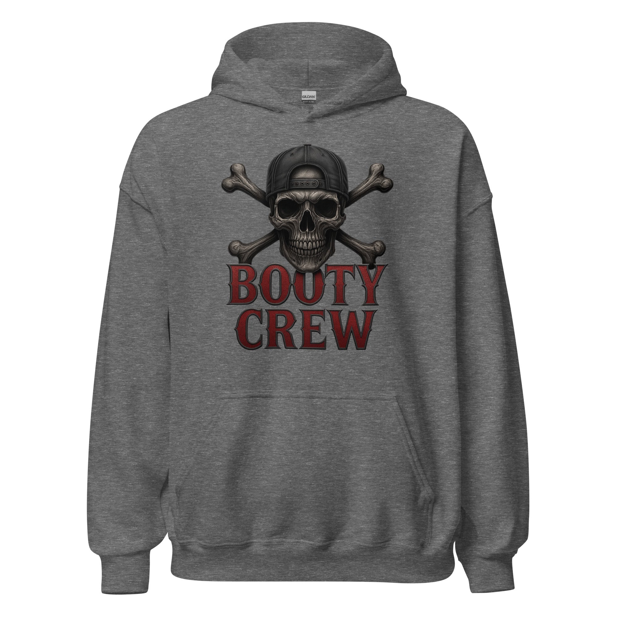 Freaking Brad Show Booty Crew Hoodie | Unisex Skull Pullover - Bluegrass Elite Apparel LLC
