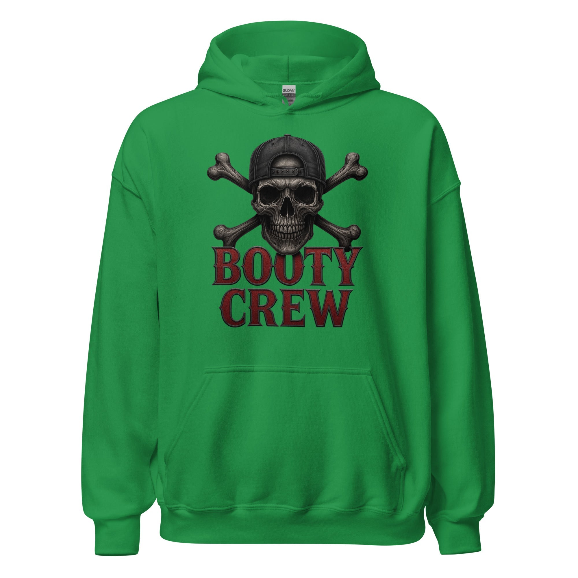 Freaking Brad Show Booty Crew Hoodie | Unisex Skull Pullover - Bluegrass Elite Apparel LLC