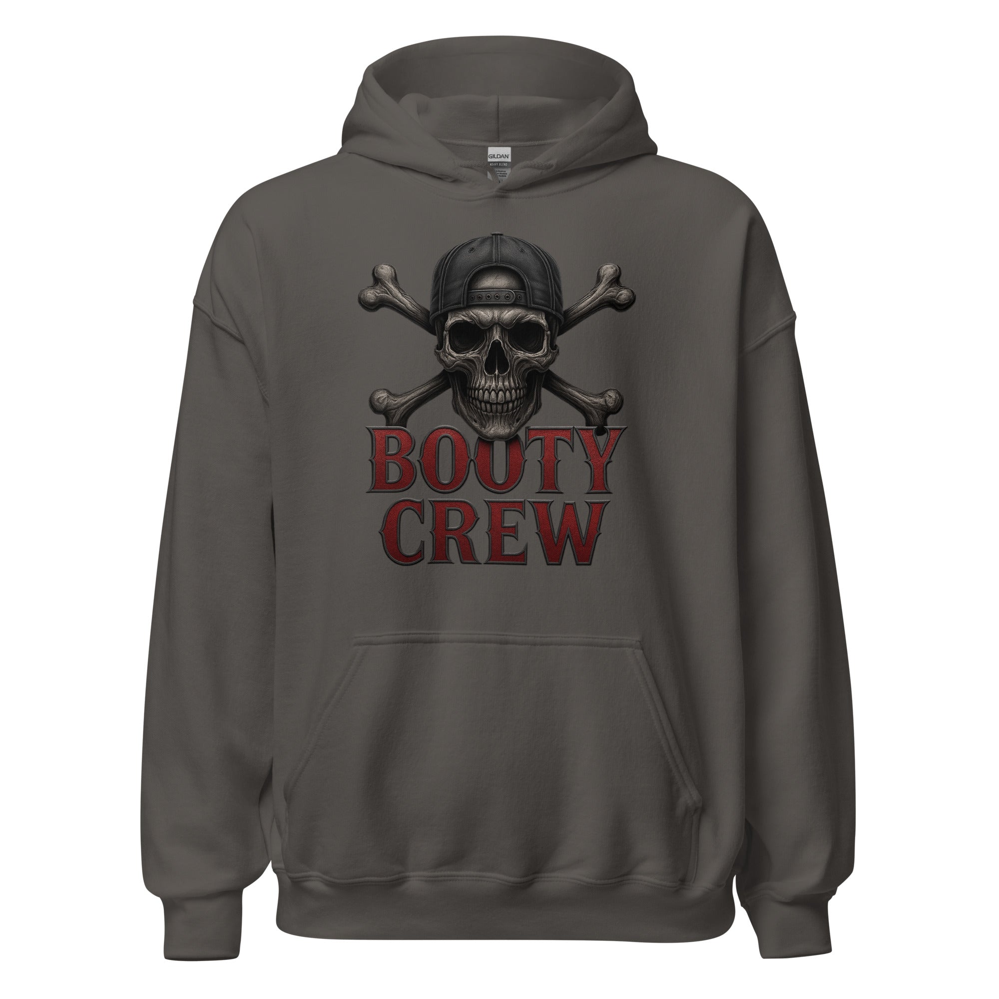 Freaking Brad Show Booty Crew Hoodie | Unisex Skull Pullover - Bluegrass Elite Apparel LLC