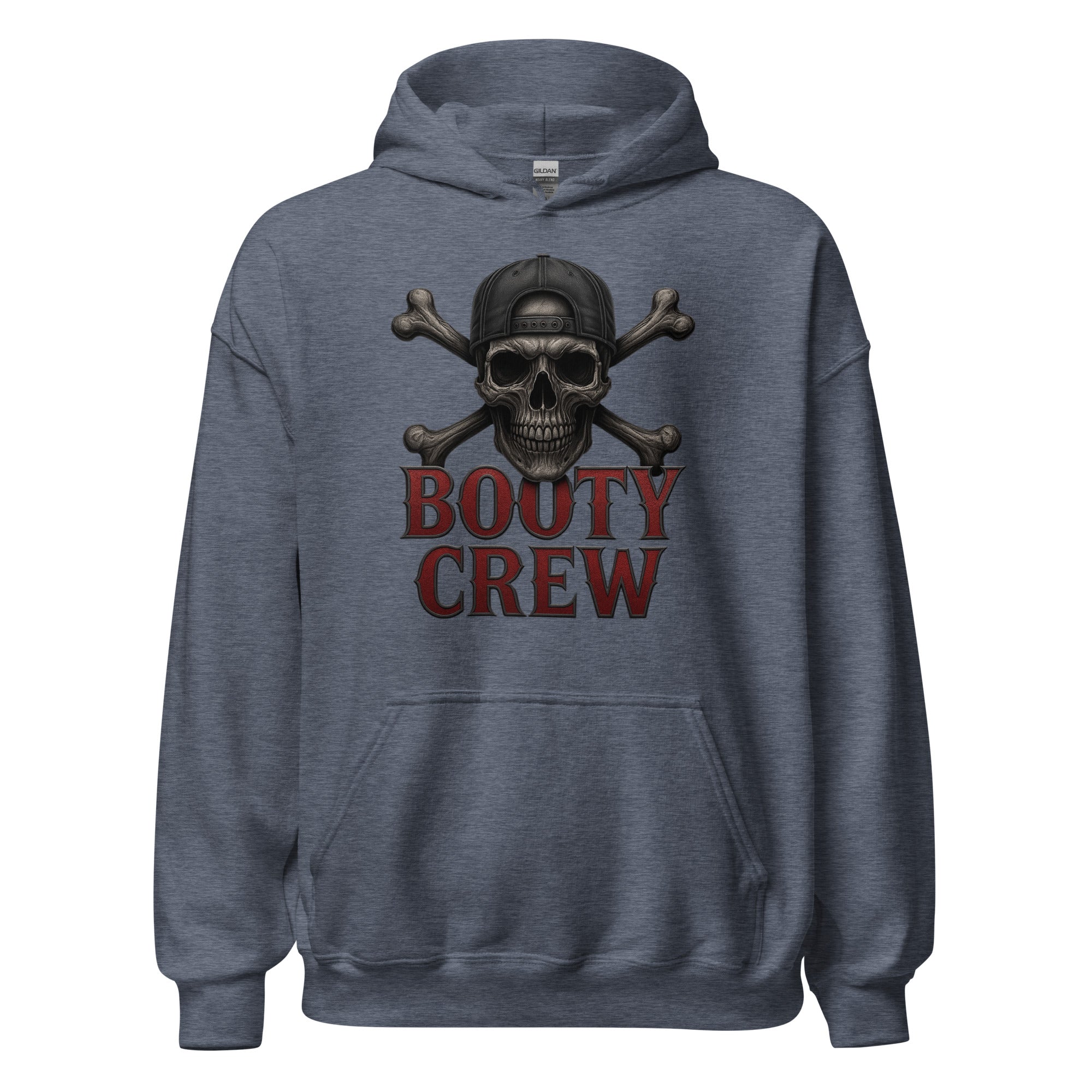 Freaking Brad Show Booty Crew Hoodie | Unisex Skull Pullover - Bluegrass Elite Apparel LLC