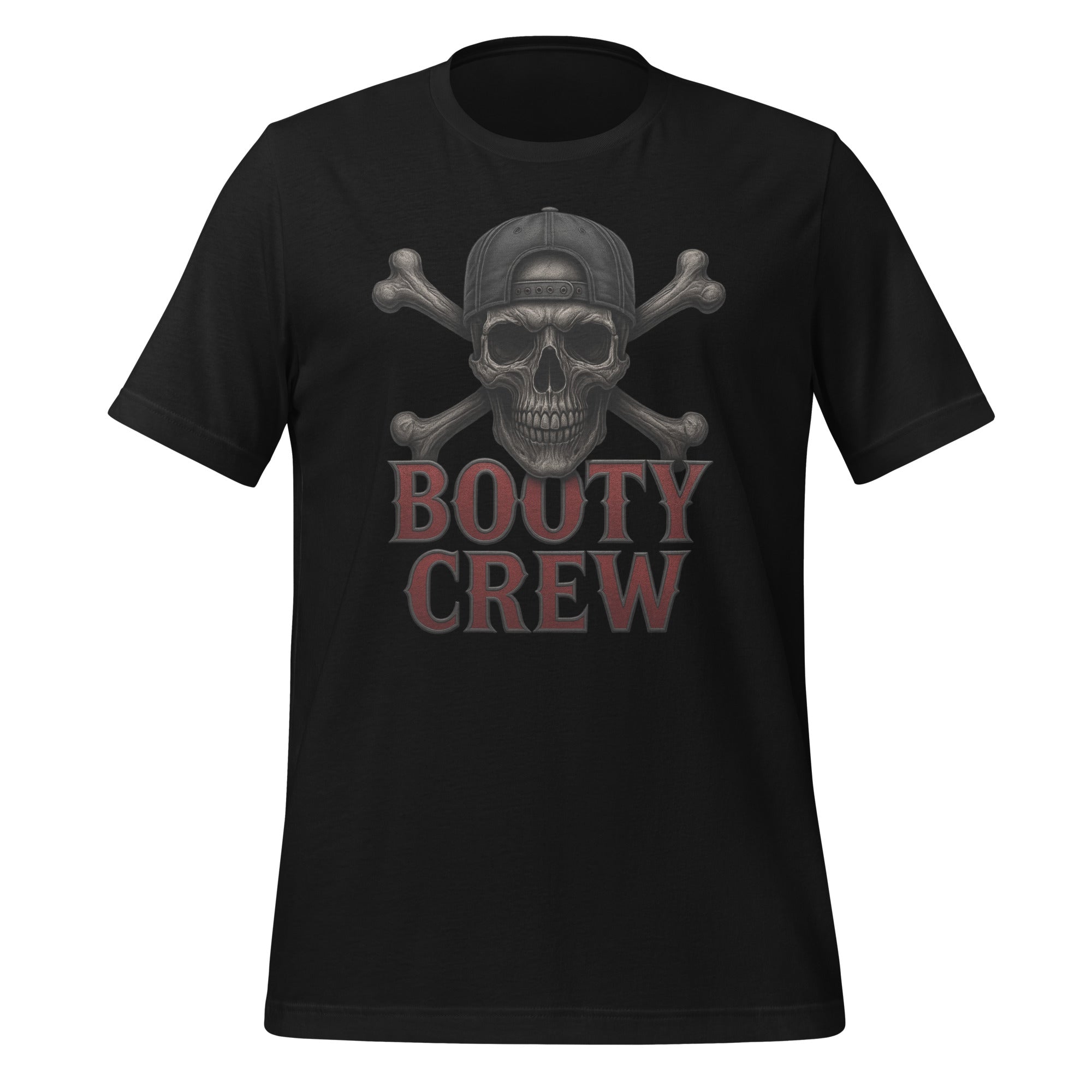 Freaking Brad Show Booty Crew T-Shirt | Skull Graphic | Classic - Bluegrass Elite Apparel LLC