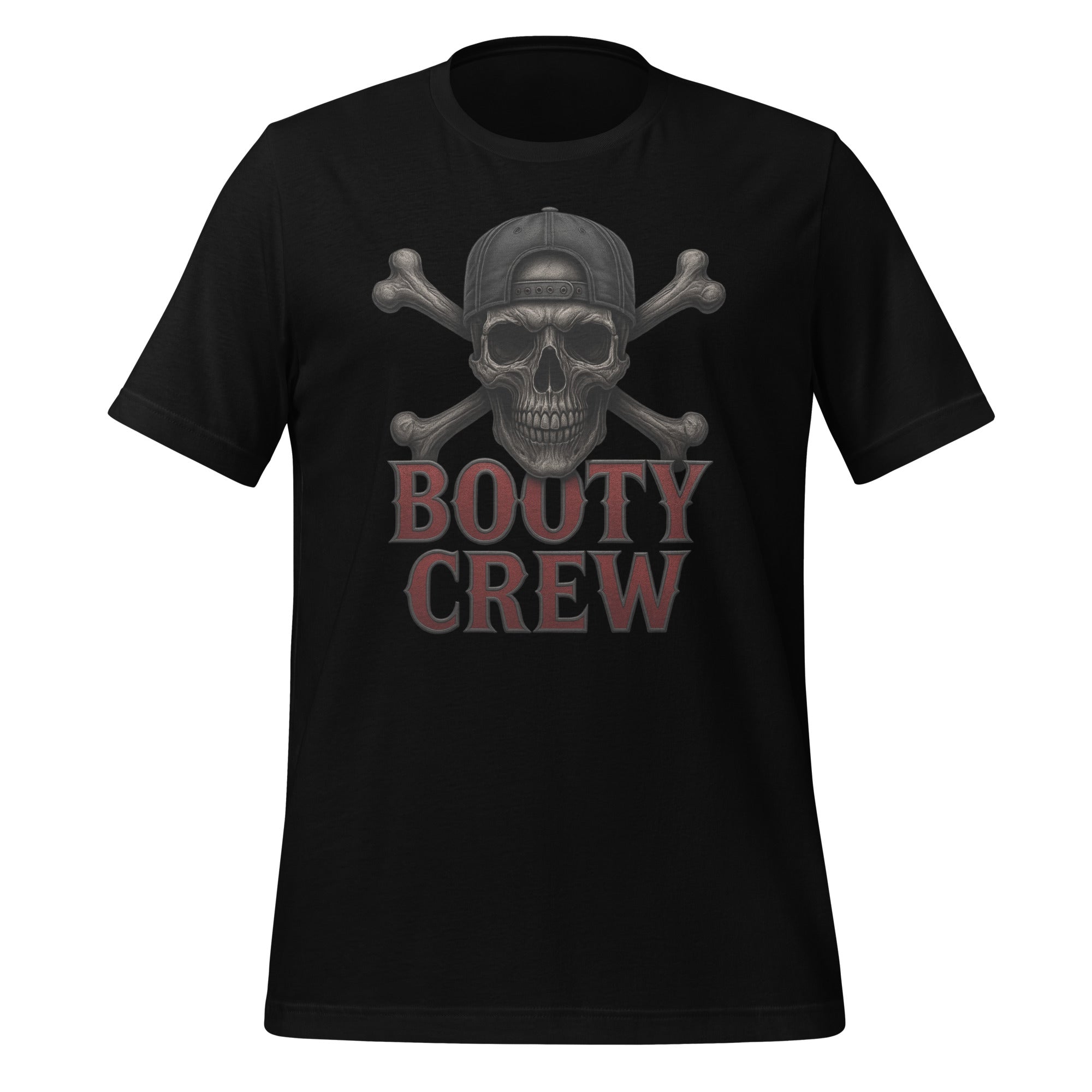 Freaking Brad Show Booty Crew T-Shirt | Skull Graphic | Classic - Bluegrass Elite Apparel LLC