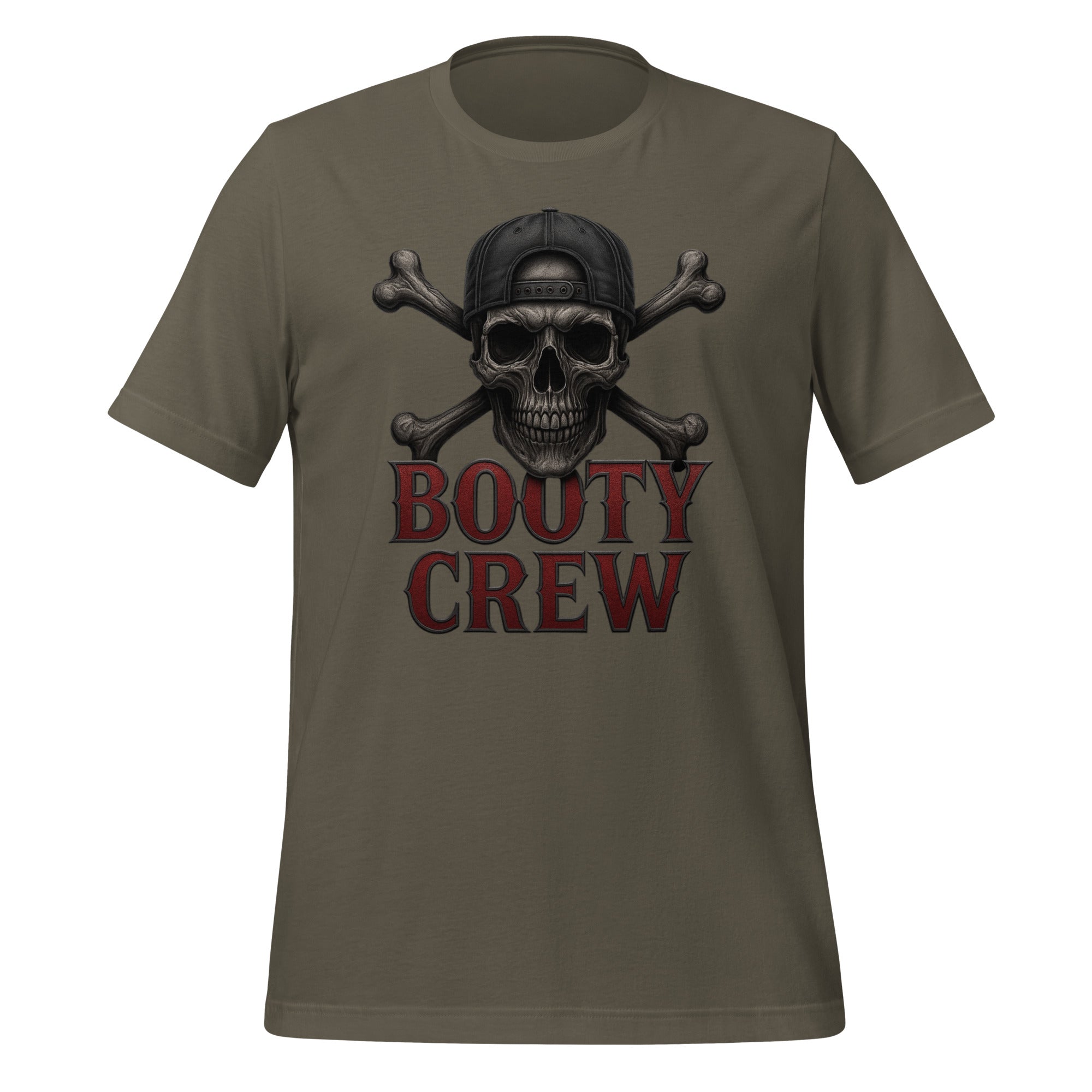 Freaking Brad Show Booty Crew T-Shirt | Skull Graphic | Classic - Bluegrass Elite Apparel LLC