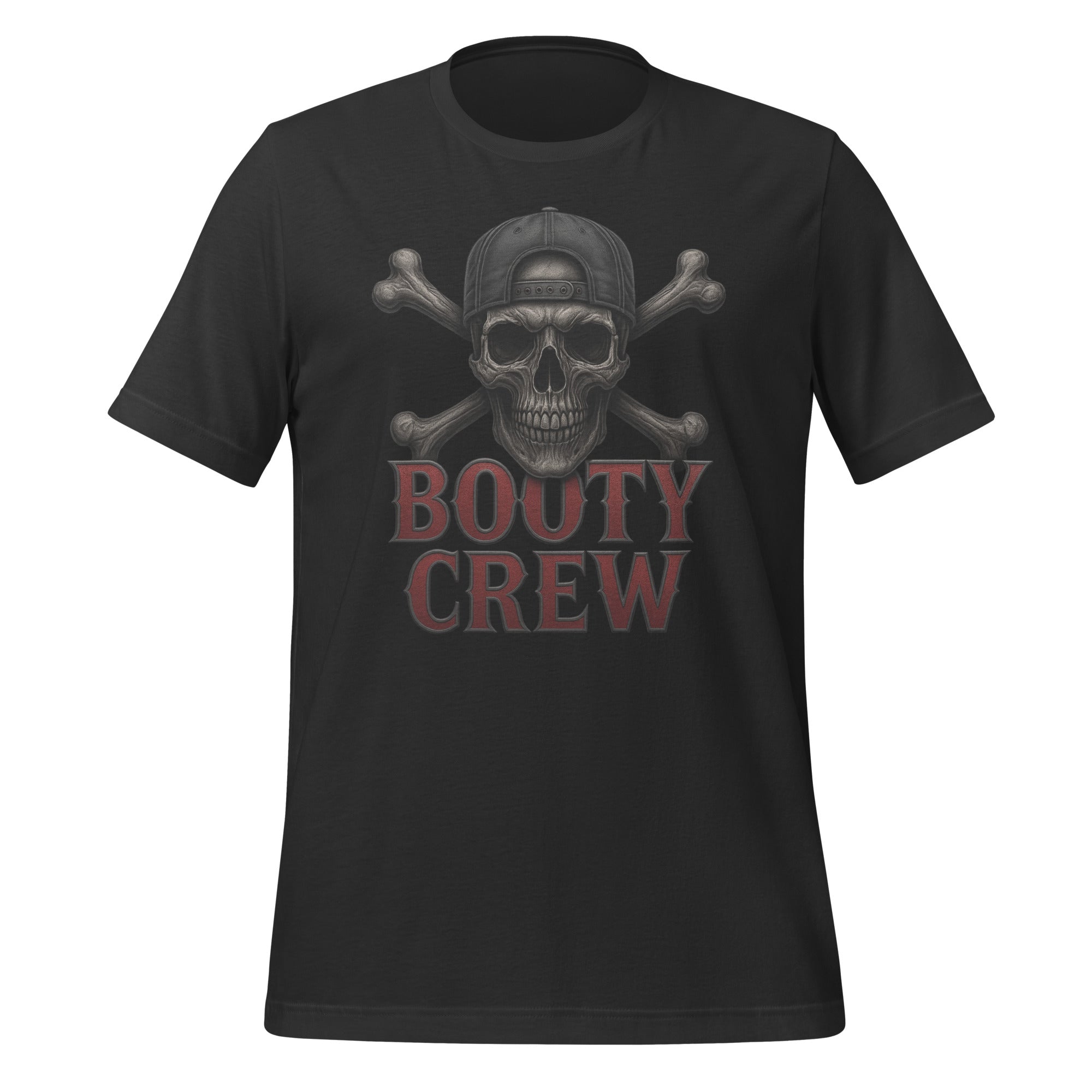 Freaking Brad Show Booty Crew T-Shirt | Skull Graphic | Classic - Bluegrass Elite Apparel LLC