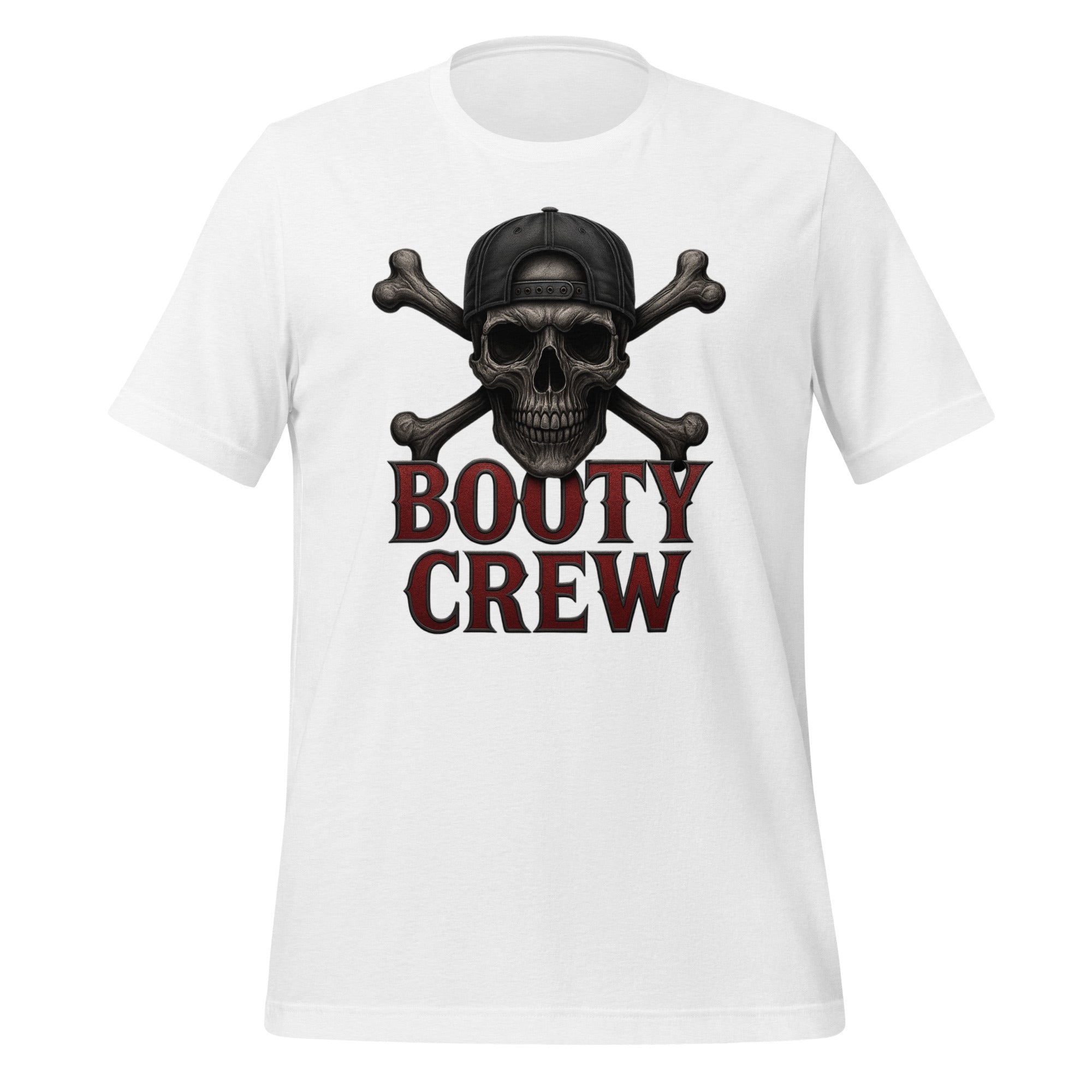 Freaking Brad Show Booty Crew T-Shirt | Skull Graphic | Classic - Bluegrass Elite Apparel LLC
