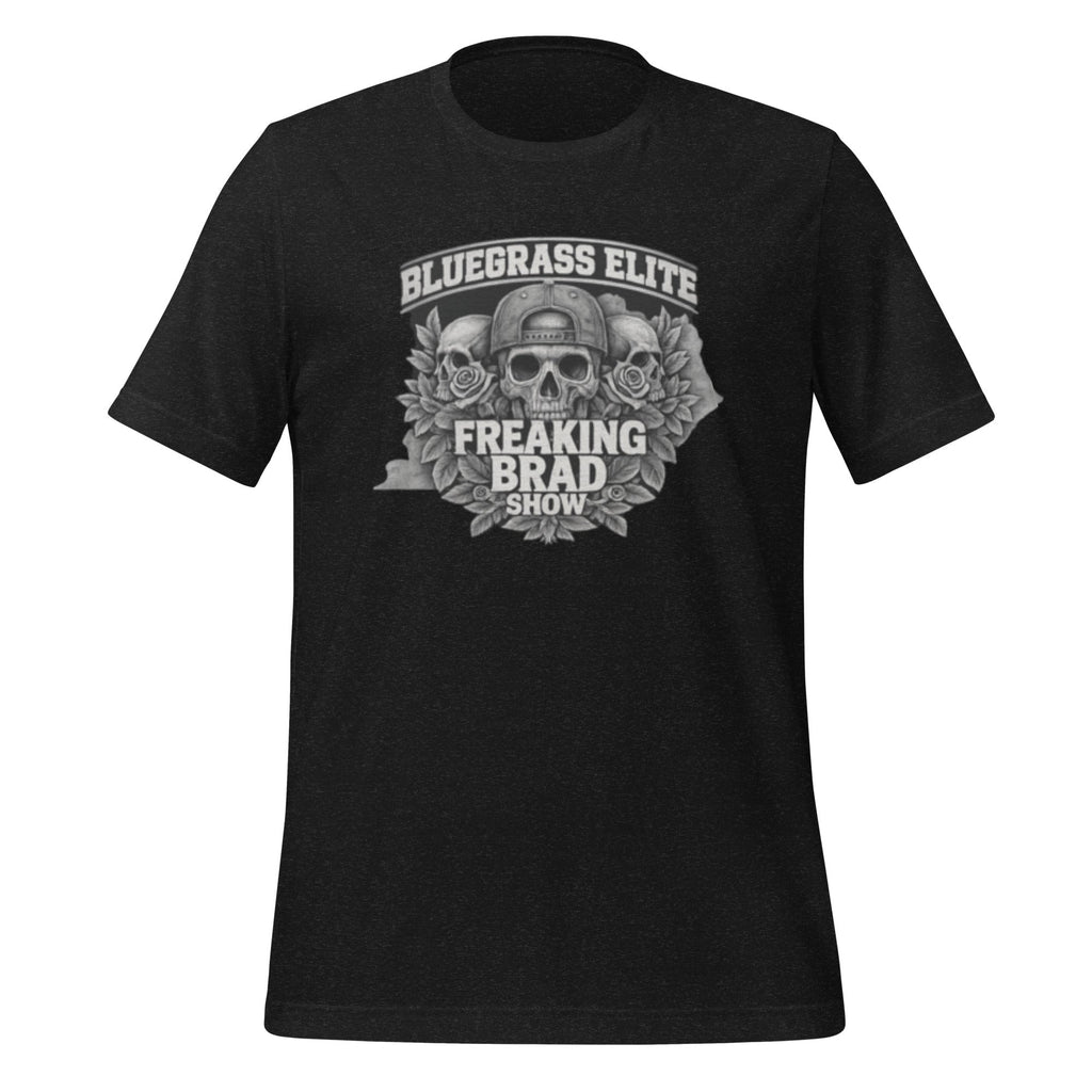 Freaking Brad Show T-Shirt | Skull Rose Design | Classic Cotton - Bluegrass Elite Apparel LLC