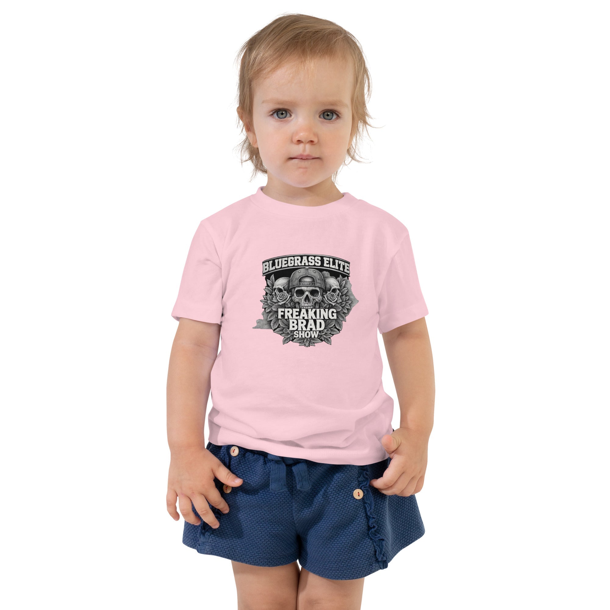 Freaking Brad Show Toddler Tee | Bluegrass Elite Skull Shirt - Bluegrass Elite Apparel LLC