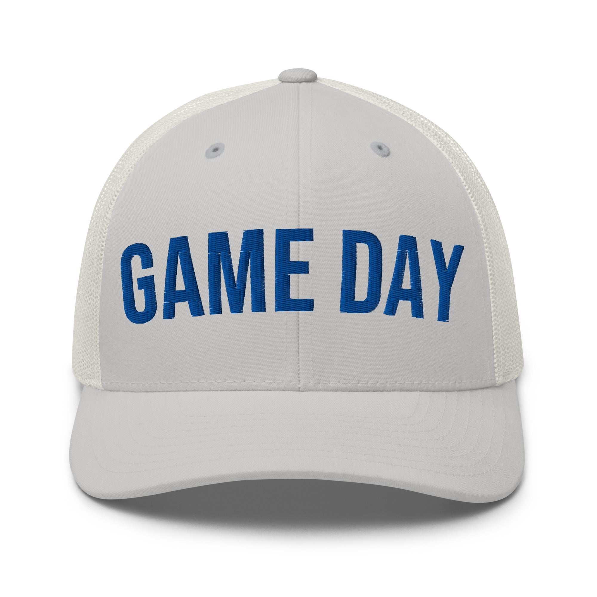 Game Day Trucker Hat | Retro Football Style | Yupoong 6606 - Bluegrass Elite Apparel LLC