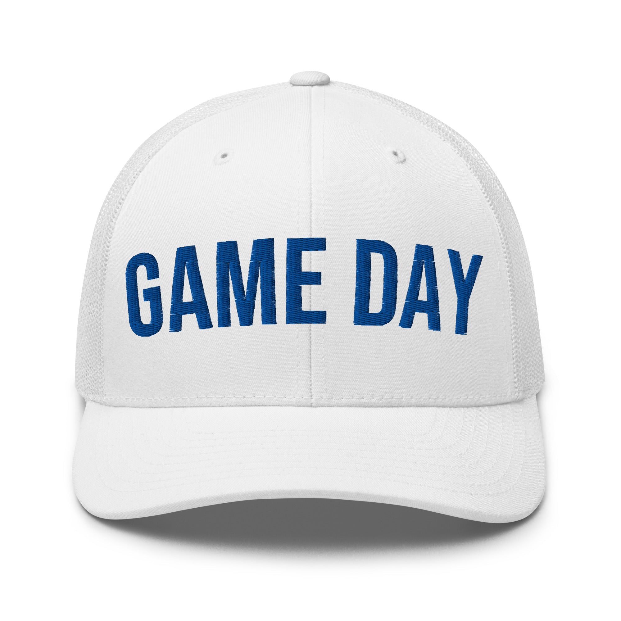 Game Day Trucker Hat | Retro Football Style | Yupoong 6606 - Bluegrass Elite Apparel LLC