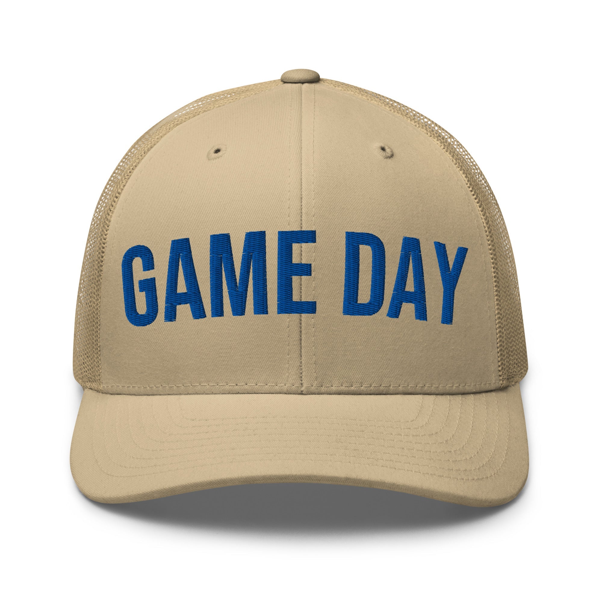 Game Day Trucker Hat | Retro Football Style | Yupoong 6606 - Bluegrass Elite Apparel LLC