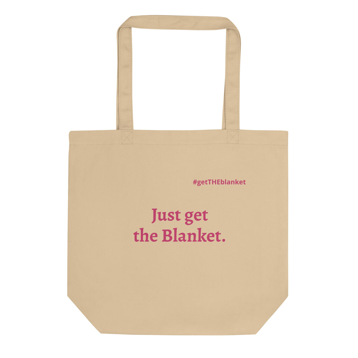 getTHEblanket Tote Bag | Organic Cotton Romance Reader Tote - Bluegrass Elite Apparel LLC