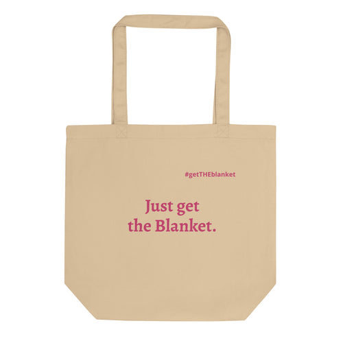 getTHEblanket Tote Bag | Organic Cotton Romance Reader Tote - Bluegrass Elite Apparel LLC