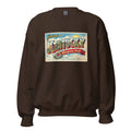Greetings from Kentucky Sweatshirt | Retro Postcard Graphic | Unisex Pullover - Bluegrass Elite Apparel LLC