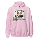 Heavy Pour Sports Bourbon Hoodie | Barrel Proof Design | Unisex - Bluegrass Elite Apparel LLC