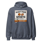 Heavy Pour Sports Bourbon Hoodie | Barrel Proof Design | Unisex - Bluegrass Elite Apparel LLC