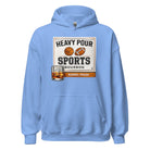 Heavy Pour Sports Bourbon Hoodie | Barrel Proof Design | Unisex - Bluegrass Elite Apparel LLC