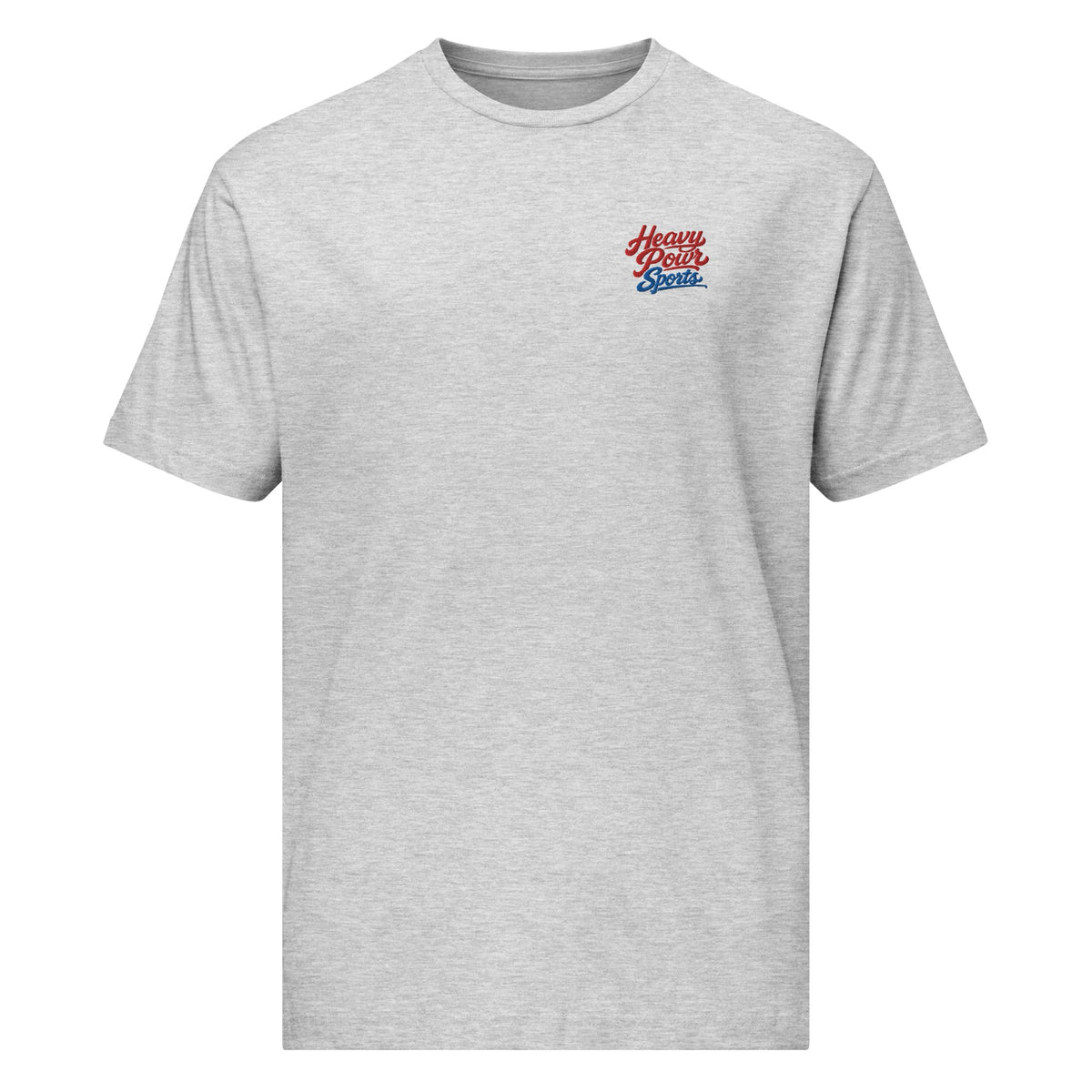 Heavy Pour Sports Fine Jersey T-Shirt | Script Logo Design | Classic Comfort - Bluegrass Elite Apparel LLC