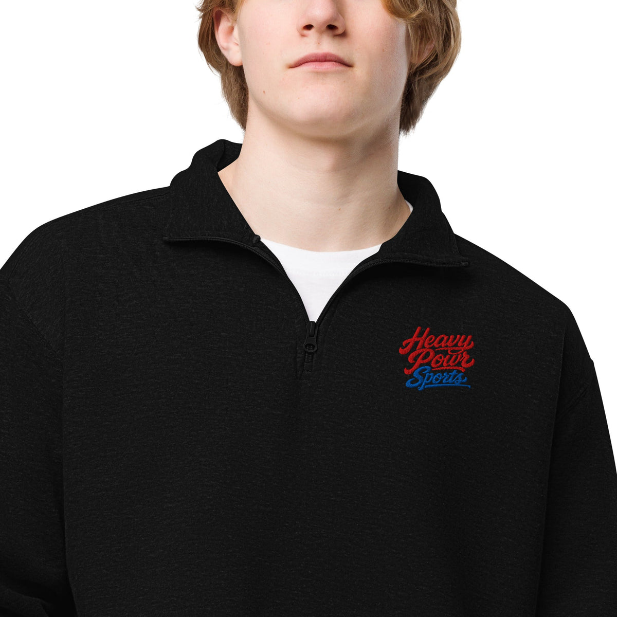 Heavy Pour Sports Fleece Pullover | Script Logo Design | Classic Comfort - Bluegrass Elite Apparel LLC