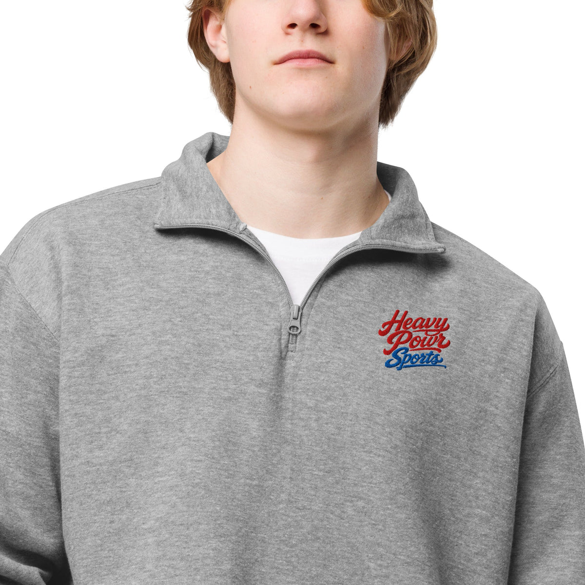 Heavy Pour Sports Fleece Pullover | Script Logo Design | Classic Comfort - Bluegrass Elite Apparel LLC