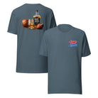 Heavy Pour Sports T-Shirt | Dual - Sided Bourbon & Neon Design | Classic Cotton - Bluegrass Elite Apparel LLC