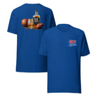 Heavy Pour Sports T-Shirt | Dual - Sided Bourbon & Neon Design | Classic Cotton - Bluegrass Elite Apparel LLC