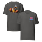 Heavy Pour Sports T-Shirt | Dual - Sided Bourbon & Neon Design | Classic Cotton - Bluegrass Elite Apparel LLC