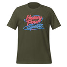Heavy Pour Sports T-Shirt | Neon Bar Script | Classic Cotton - Bluegrass Elite Apparel LLC