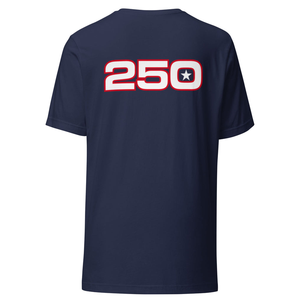 HPS USA Soccer 250 Tee | Patriotic Anniversary Design | Classic - Bluegrass Elite Apparel LLC