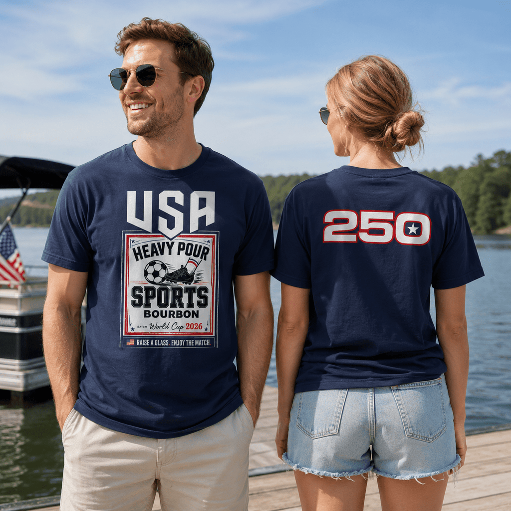 HPS USA Soccer 250 Tee | Patriotic Anniversary Design | Classic - Bluegrass Elite Apparel LLC