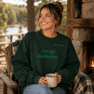 Just Get the Blanket Sweatshirt | Winter Romance Reader Sweatshirt - Bluegrass Elite Apparel LLC