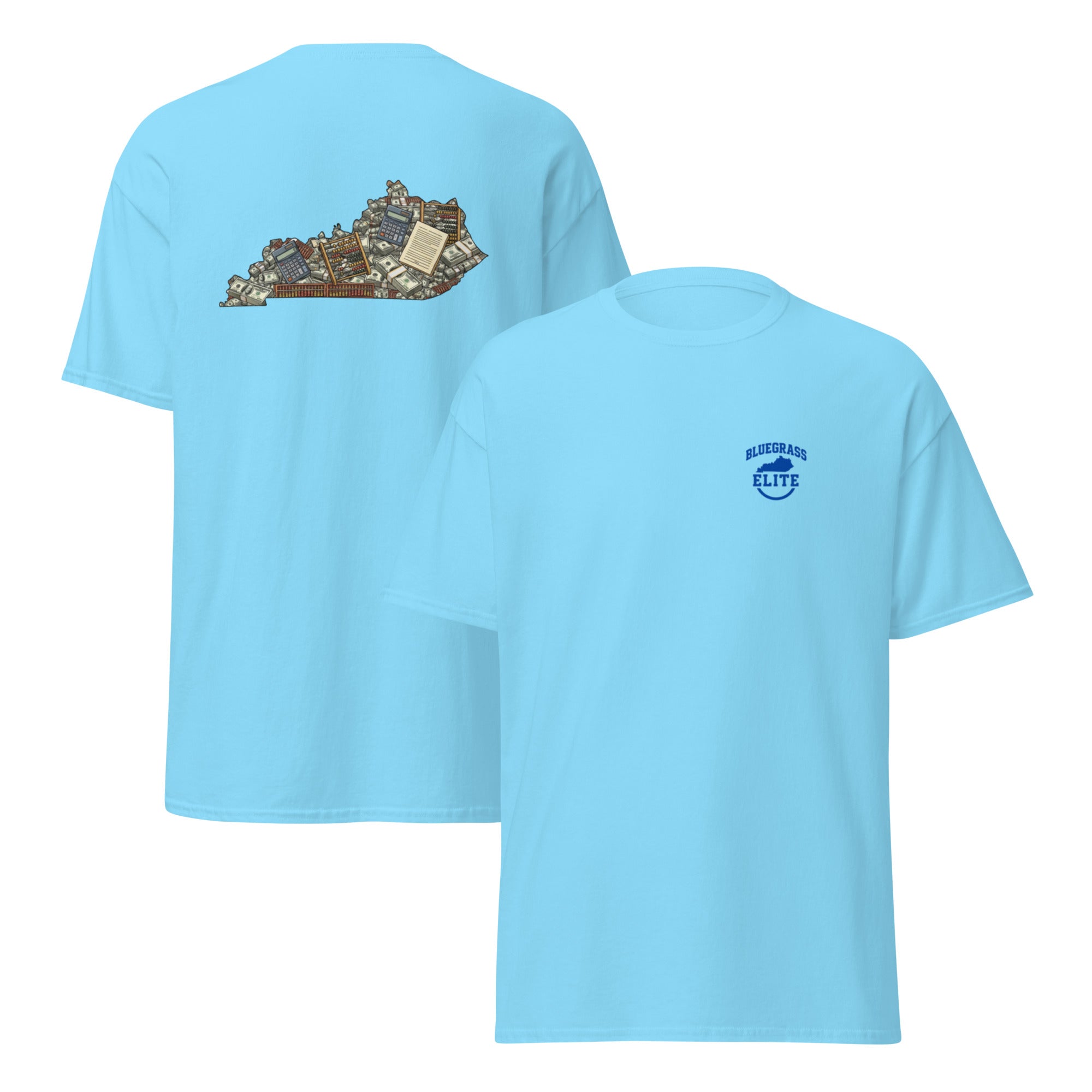 Kentucky Accountant Classic Tee – Where Crunching Numbers Meets Southern Style - Bluegrass Elite Apparel LLC