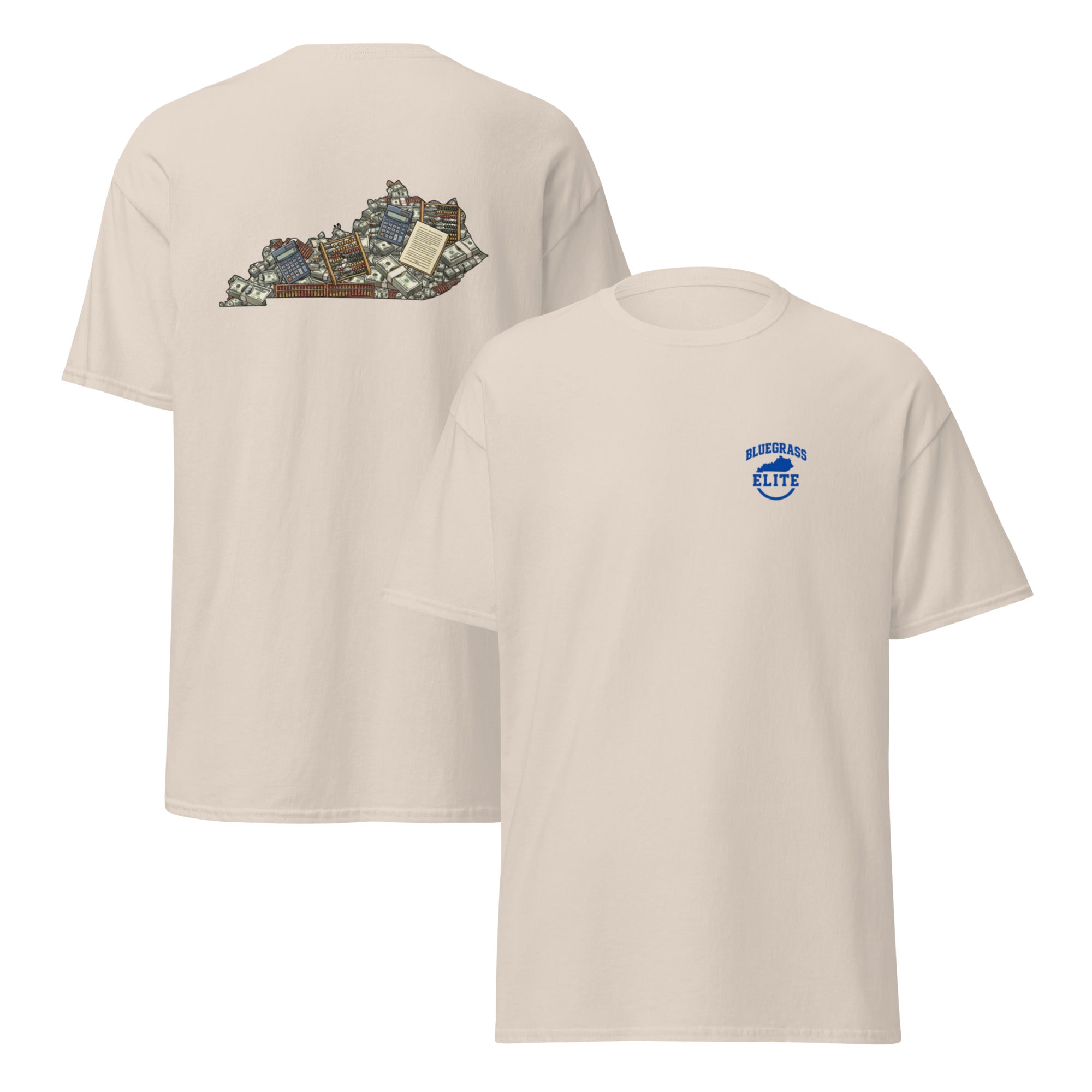 Kentucky Accountant Classic Tee – Where Crunching Numbers Meets Southern Style - Bluegrass Elite Apparel LLC