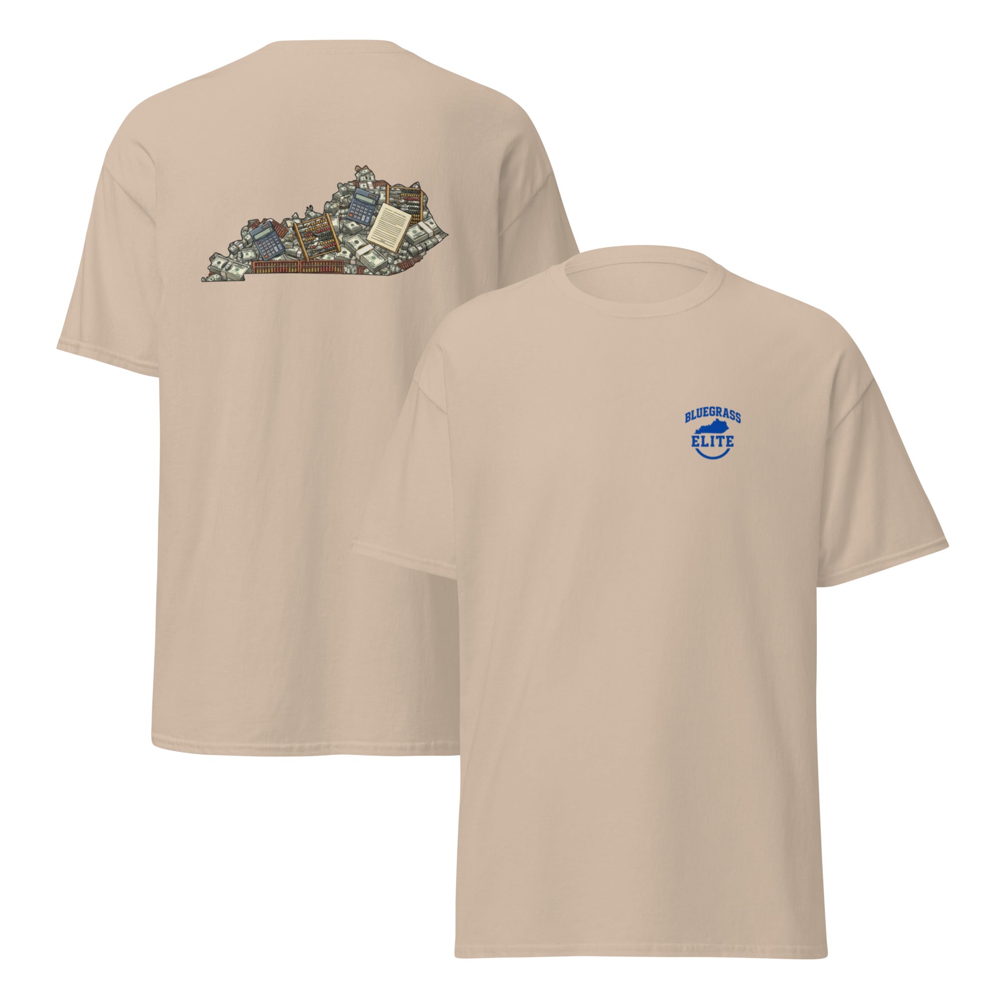 Kentucky Accountant Classic Tee – Where Crunching Numbers Meets Southern Style - Bluegrass Elite Apparel LLC